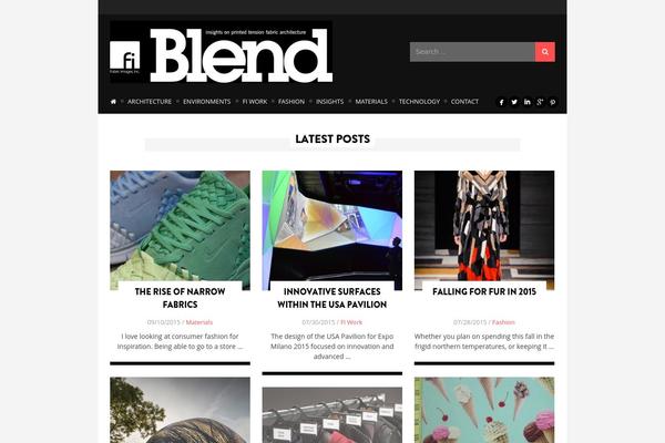 Marroco theme site design template sample