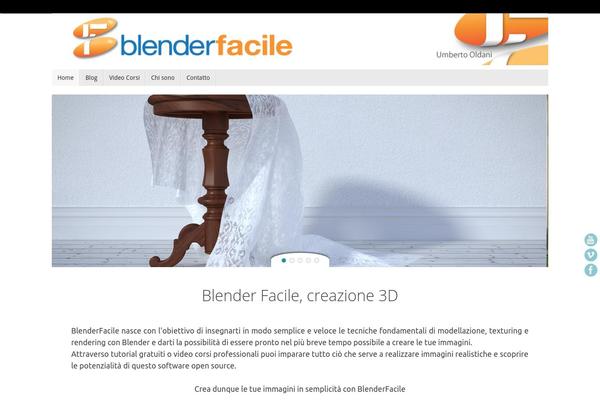 Tempera theme site design template sample