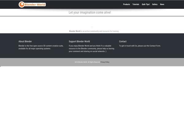 Credence theme site design template sample