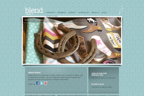 blendfabrics.com site used SplashNews