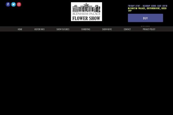 blenheimflowershow.co.uk site used Blenheim-wp