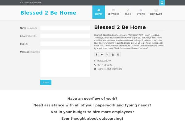 Nictitate theme site design template sample