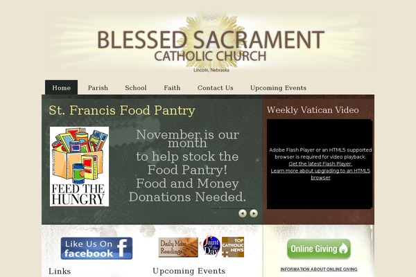 Grace theme site design template sample