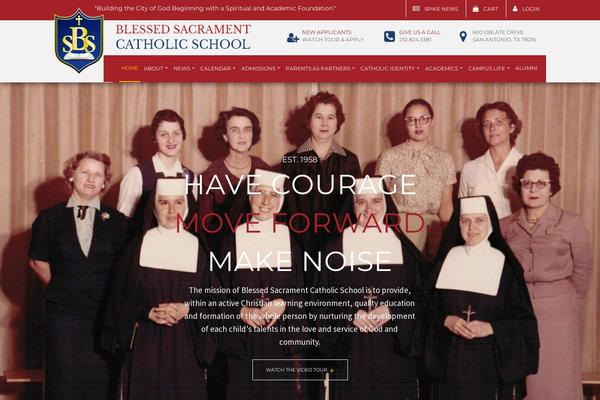 blessedschool.com site used Webtegrity_2016