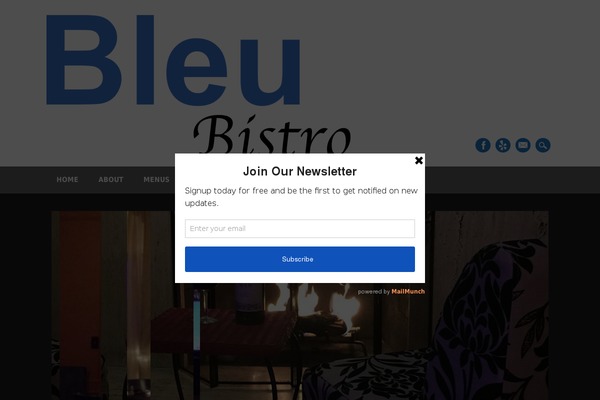 Restaurateur theme site design template sample