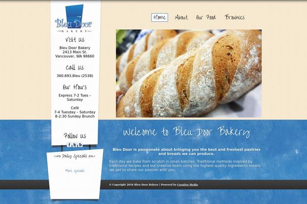 bleu WordPress theme, websites list used bleu theme bleu theme websites examples