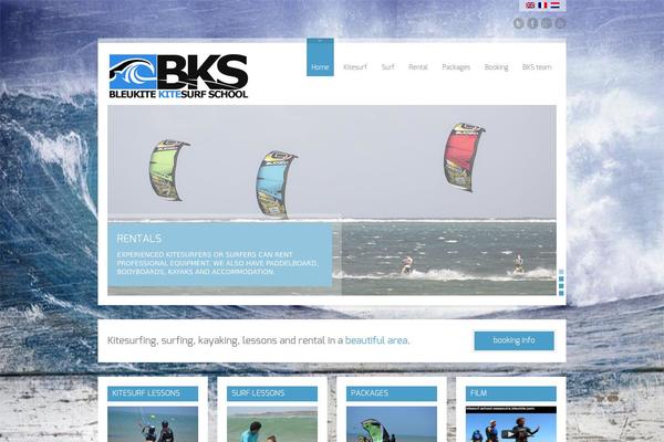 Site using Alfie WP Weather plugin