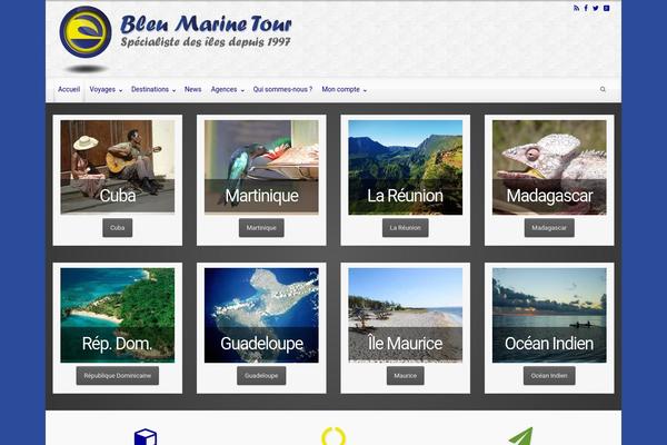 evolve theme site design template sample