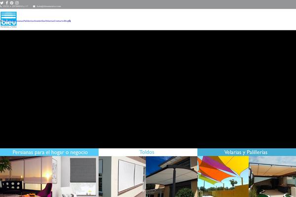 Total theme site design template sample