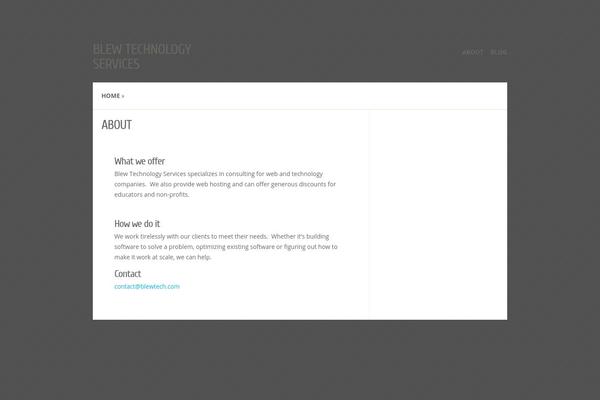 Flexible theme site design template sample