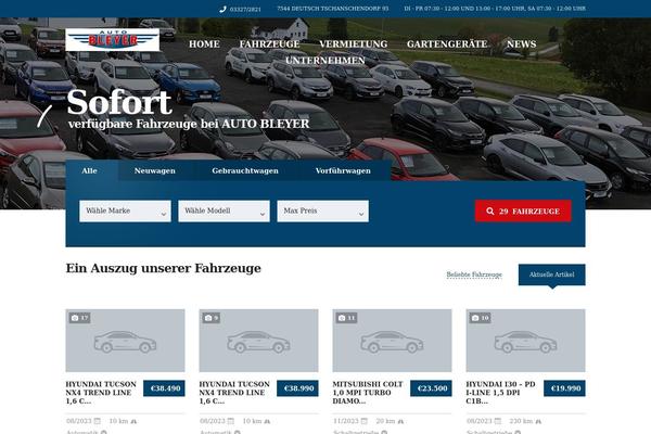 Motors theme site design template sample