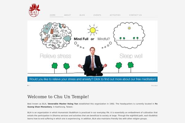 Mono theme site design template sample