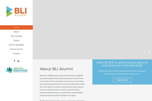 Impreza theme site design template sample