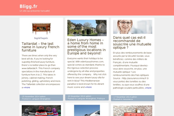 BirdFLAT theme site design template sample
