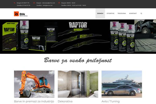 Construct_child theme site design template sample