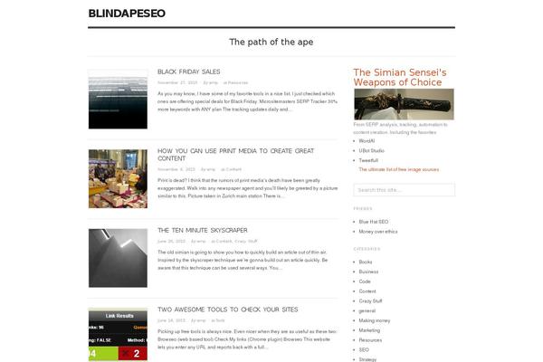 blindapeseo.com site used Origin.0.5.6