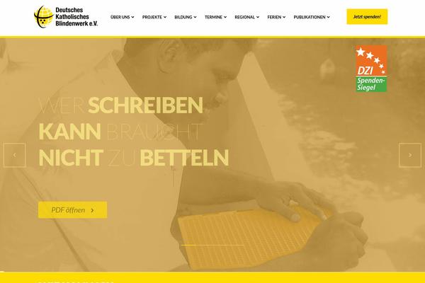 Site using Slide-anything plugin