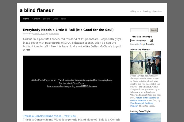 Twenty Ten theme site design template sample