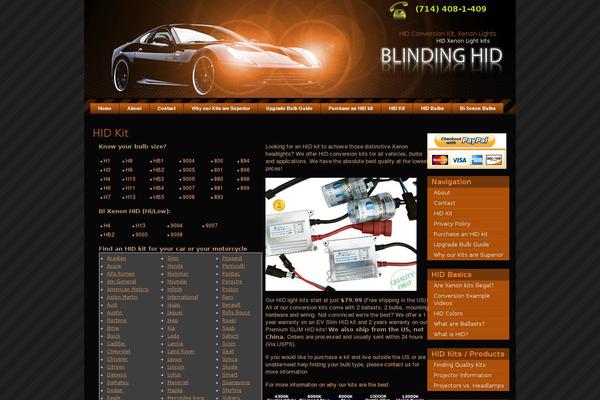 blindinghid.com site used Autogrunge