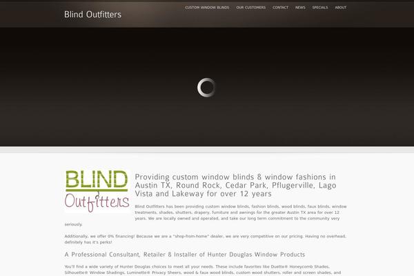 inFocus theme site design template sample