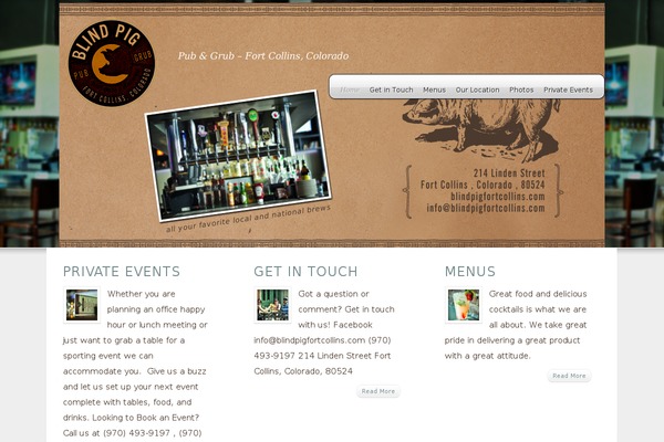 Webly theme site design template sample