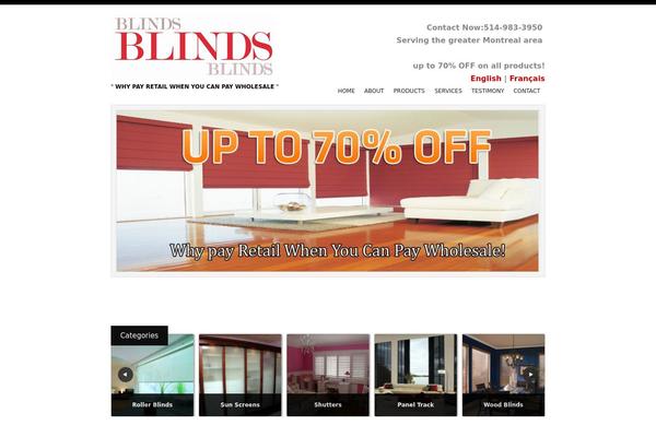 Wp Flexishop theme site design template sample