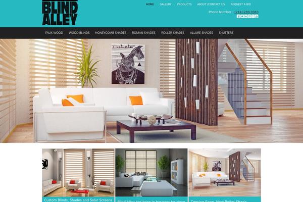 blindsonthenet.com site used Headway