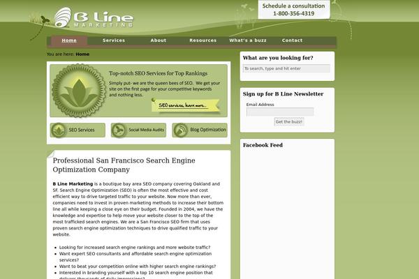 Thesis 1.7 theme site design template sample