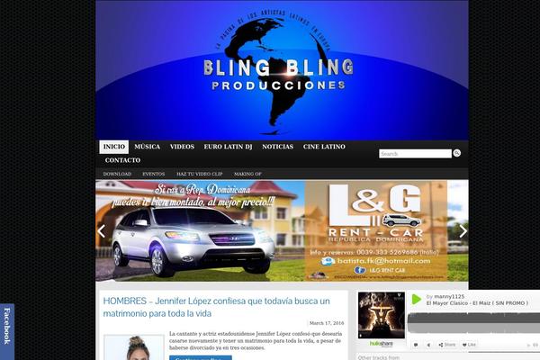 Graphene theme site design template sample
