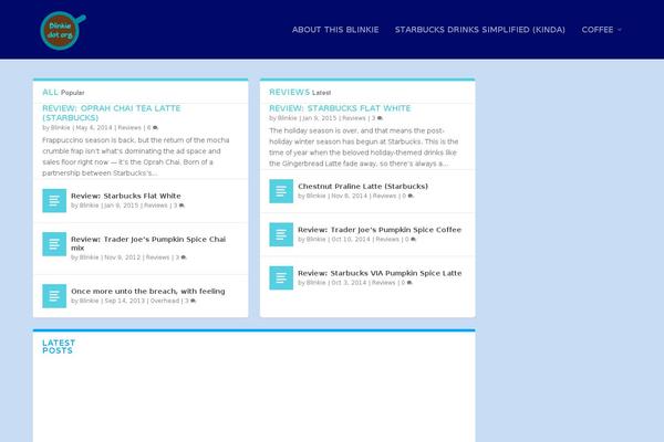 Personalpress theme site design template sample