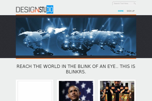 D5 Design theme site design template sample