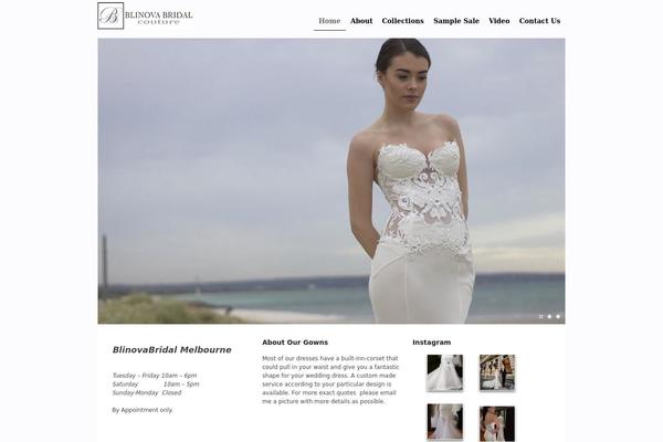 Proyecto theme site design template sample