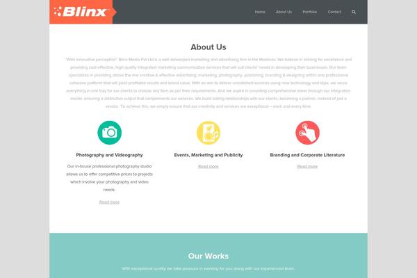 Scroller theme site design template sample