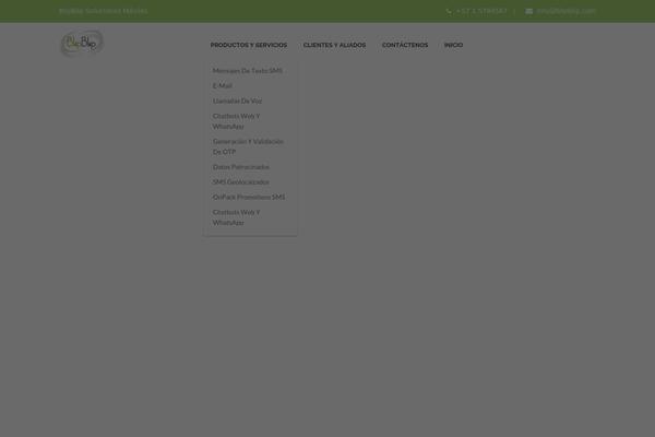 Unify theme site design template sample