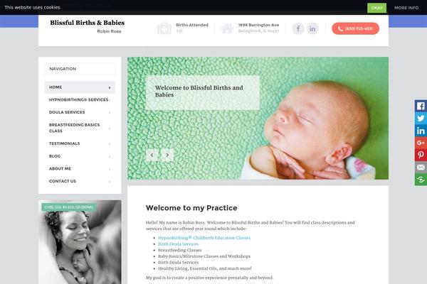 MentalPress theme site design template sample