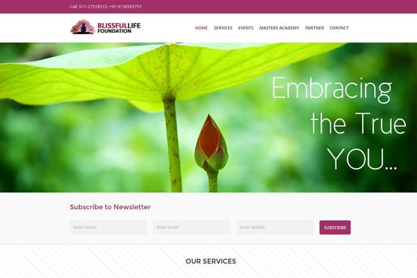 Guru theme site design template sample