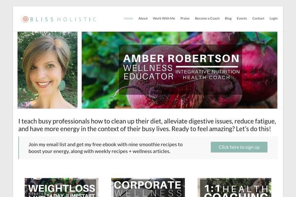 Spacious theme site design template sample