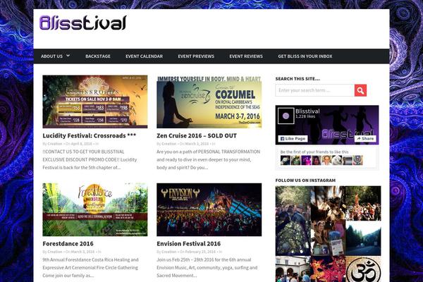 Trident Lite theme site design template sample