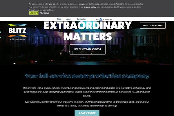 Structure theme site design template sample