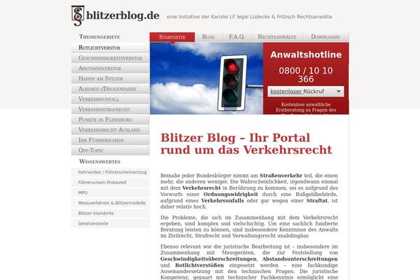 blitzerblog.de site used Blitzer
