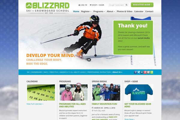 blizzardmn.com site used Blizzard