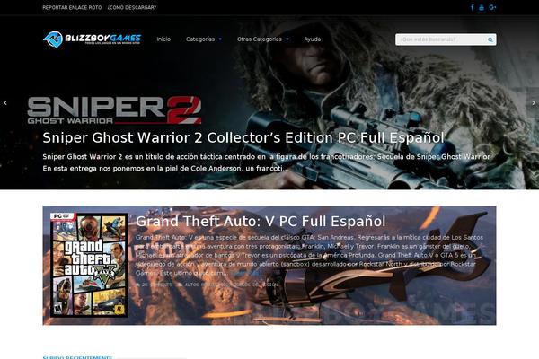 Gauge theme site design template sample