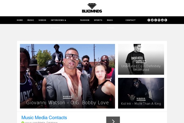 Hickory website example screenshot