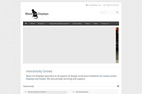 Aqua theme site design template sample