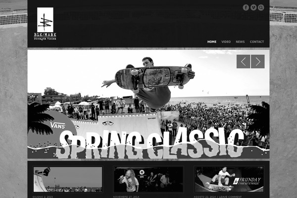 Fullscene theme site design template sample