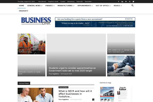Site using Cm-business-directory-pro plugin