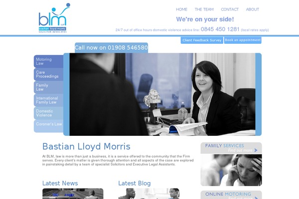blmsolicitors.co.uk site used Blm