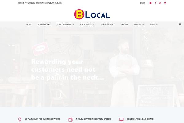 Infinite theme site design template sample