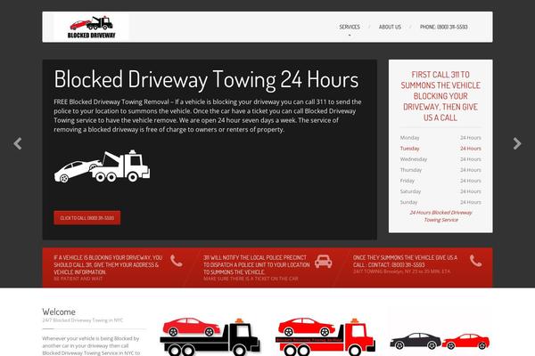 CarPress theme site design template sample