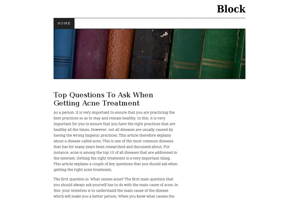Pilcrow theme site design template sample